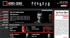Desktop Screenshot of hors-serie.net